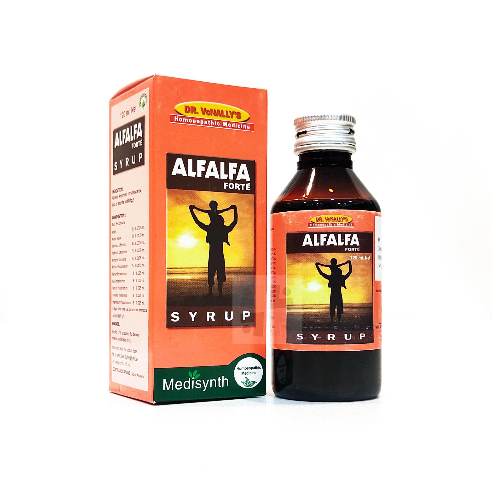 Medisynth Alfalfa Forte Syrup 120ml